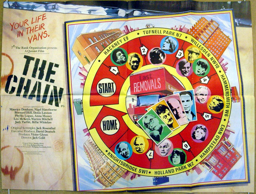 The Chain Original Quad Movie Poster