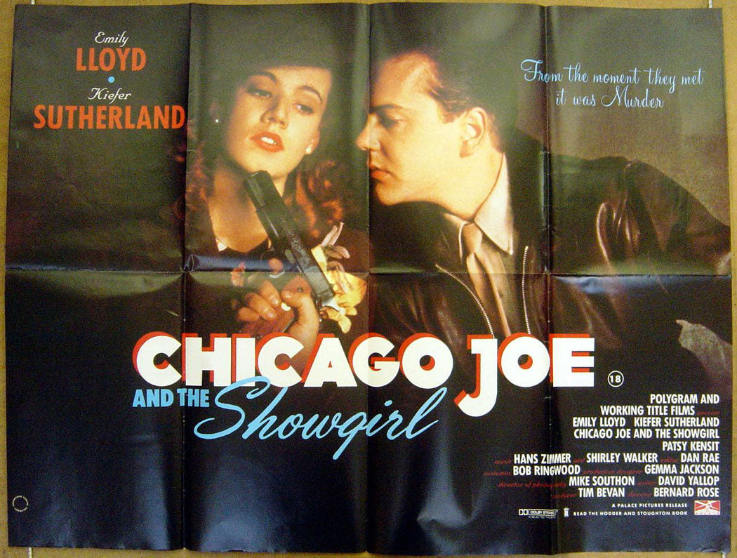 Chicago Joe And The Show Girl Original Quad Movie Poster