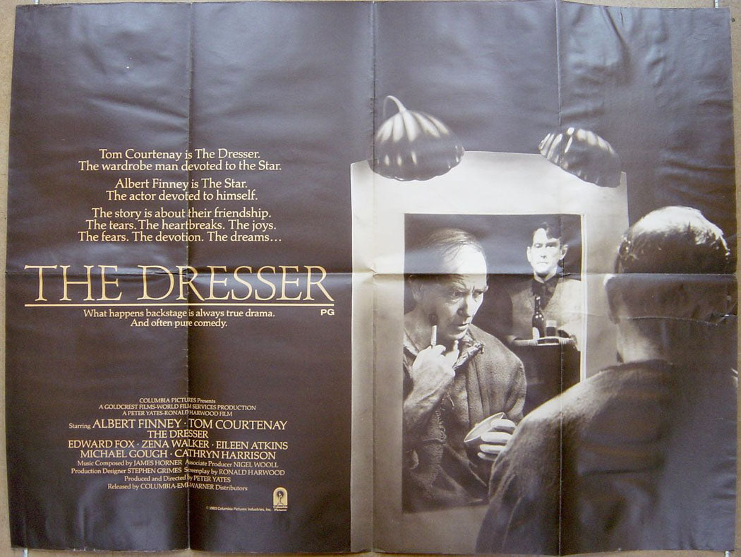“The Dresser” Original Quad Movie Poster – pastposters