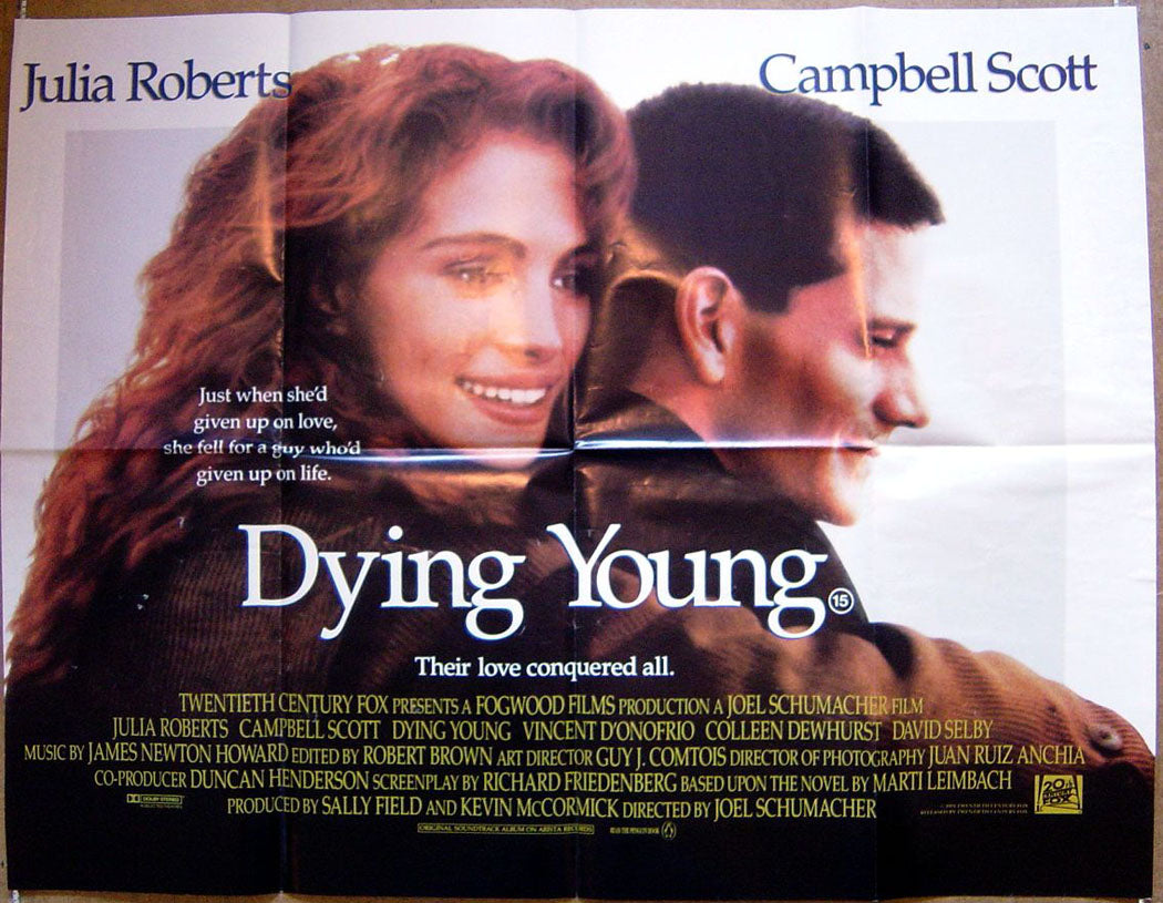 Dying Young Original Quad Movie Poster