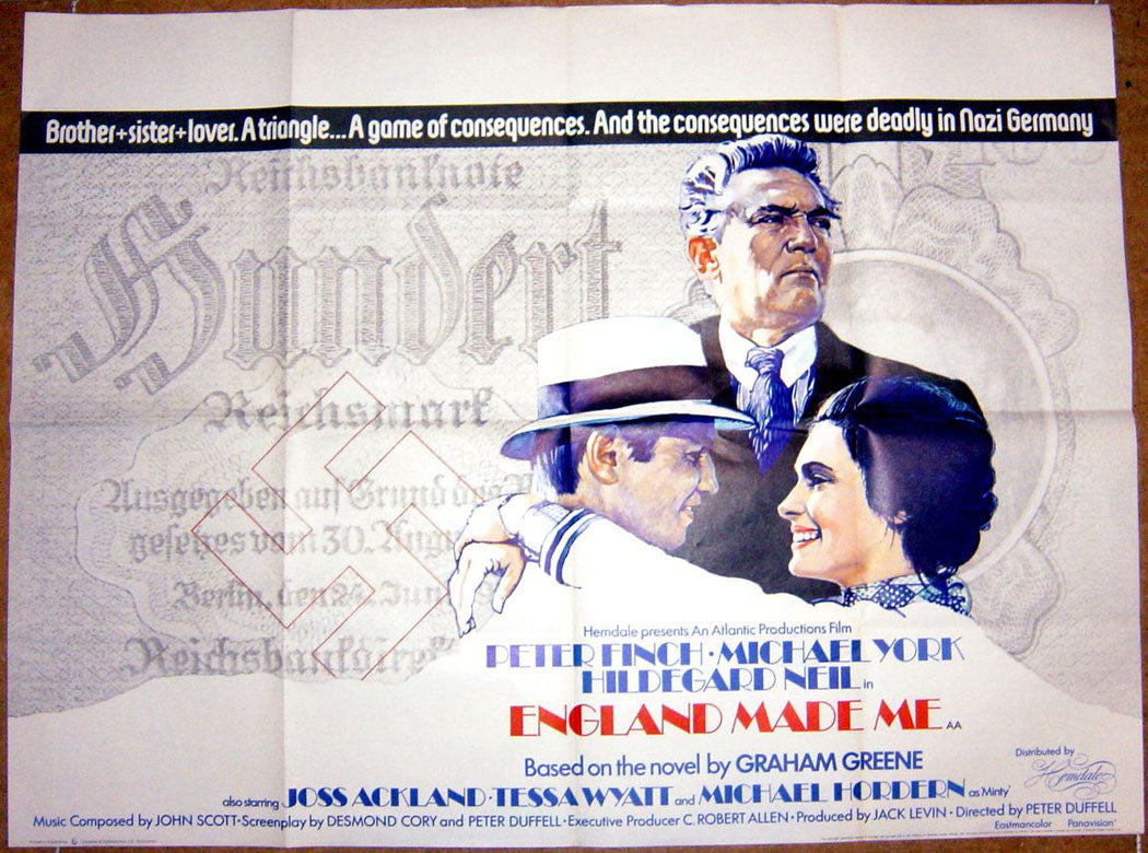 England Made Me Original Quad Movie Poster