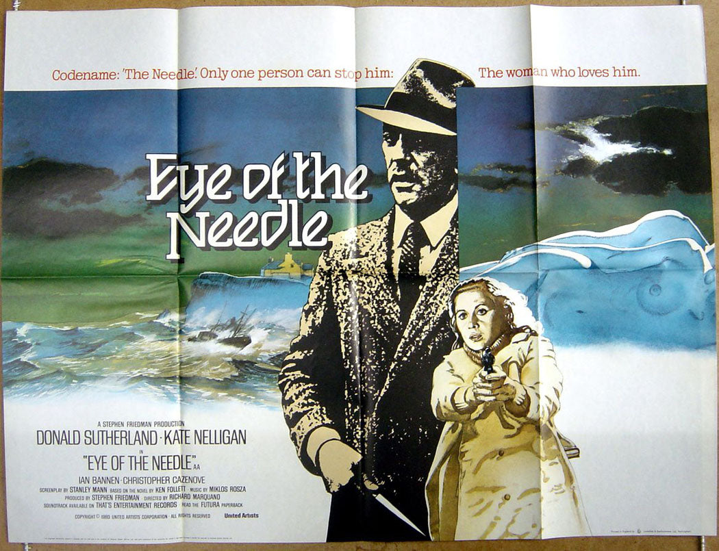 Eye Of The Needle Original Quad Movie Poster