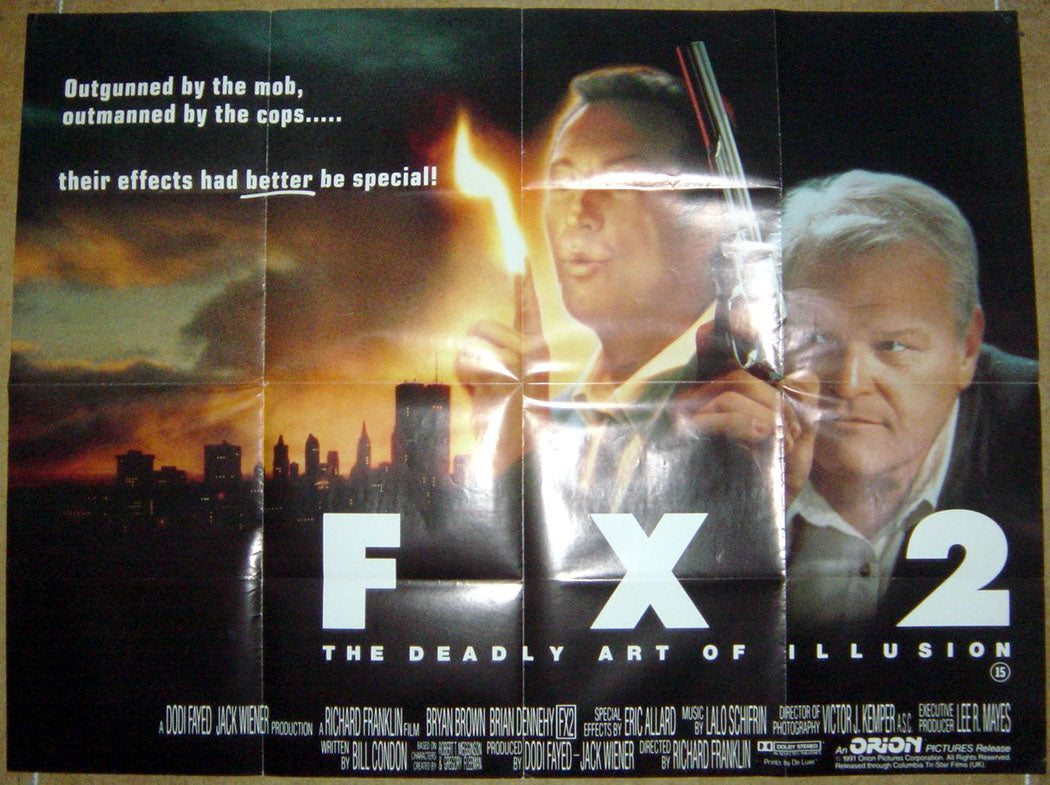 FX 2 Original Quad Movie Poster
