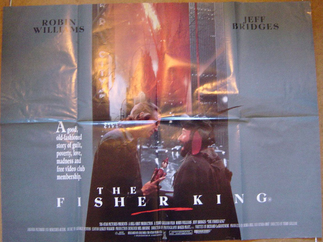 The Fisher King Original Quad Movie Poster