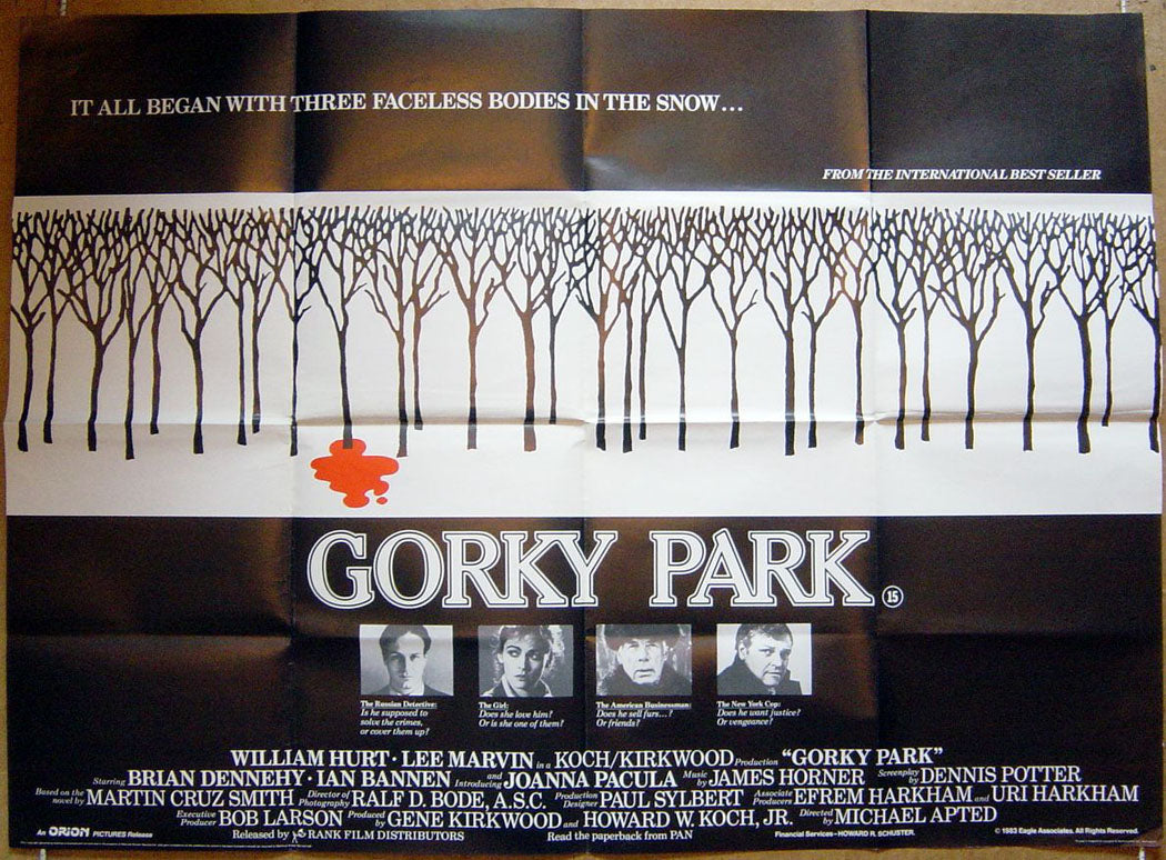 Gorky Park Original Quad Movie Poster