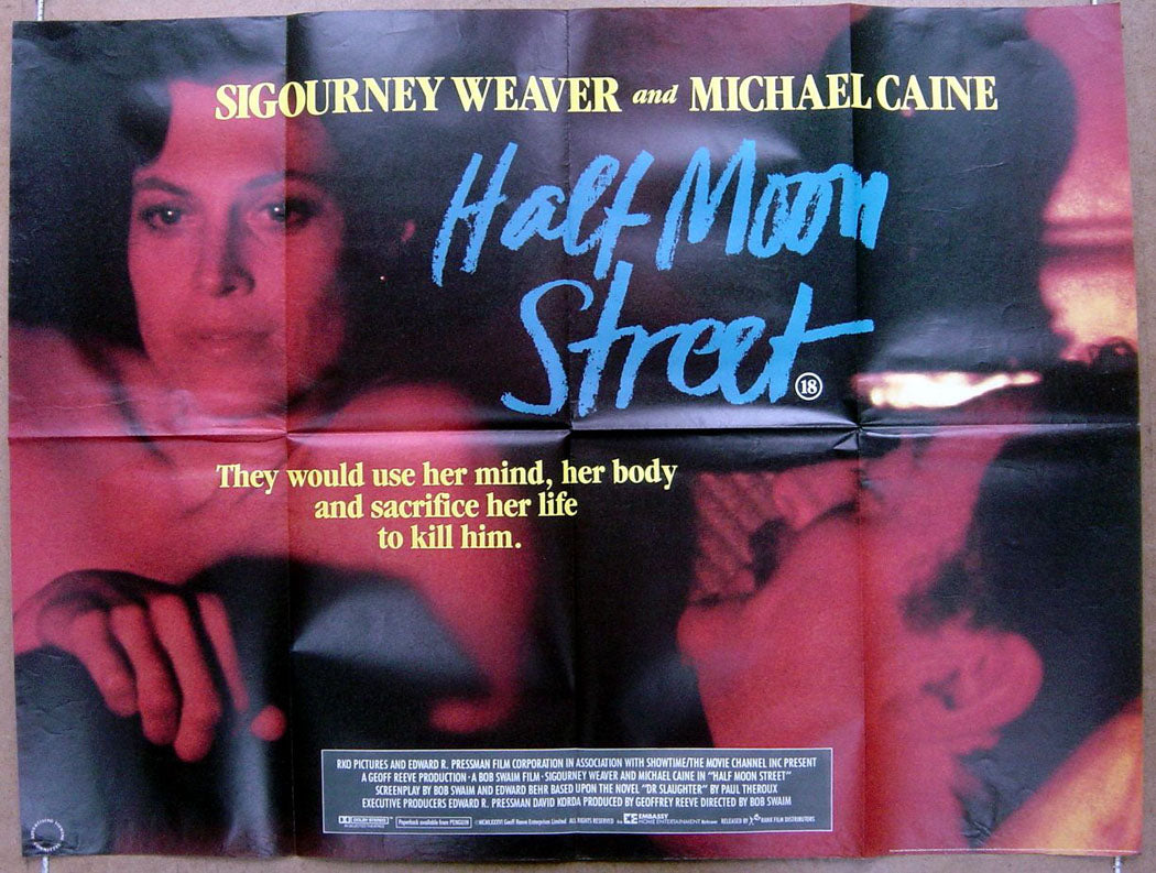 “Half Moon Street” Original Quad Movie Poster pastposters