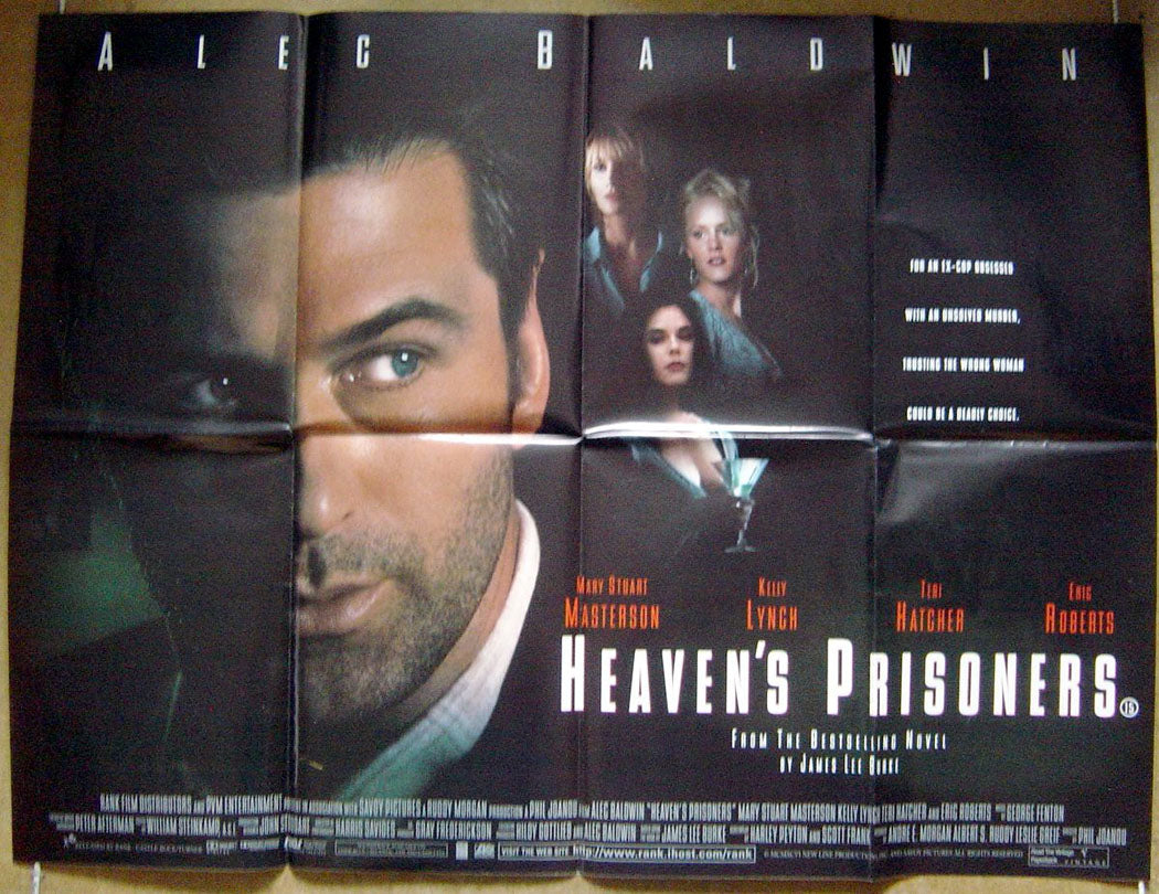 Heaven's Prisoners Original Quad Movie Poster