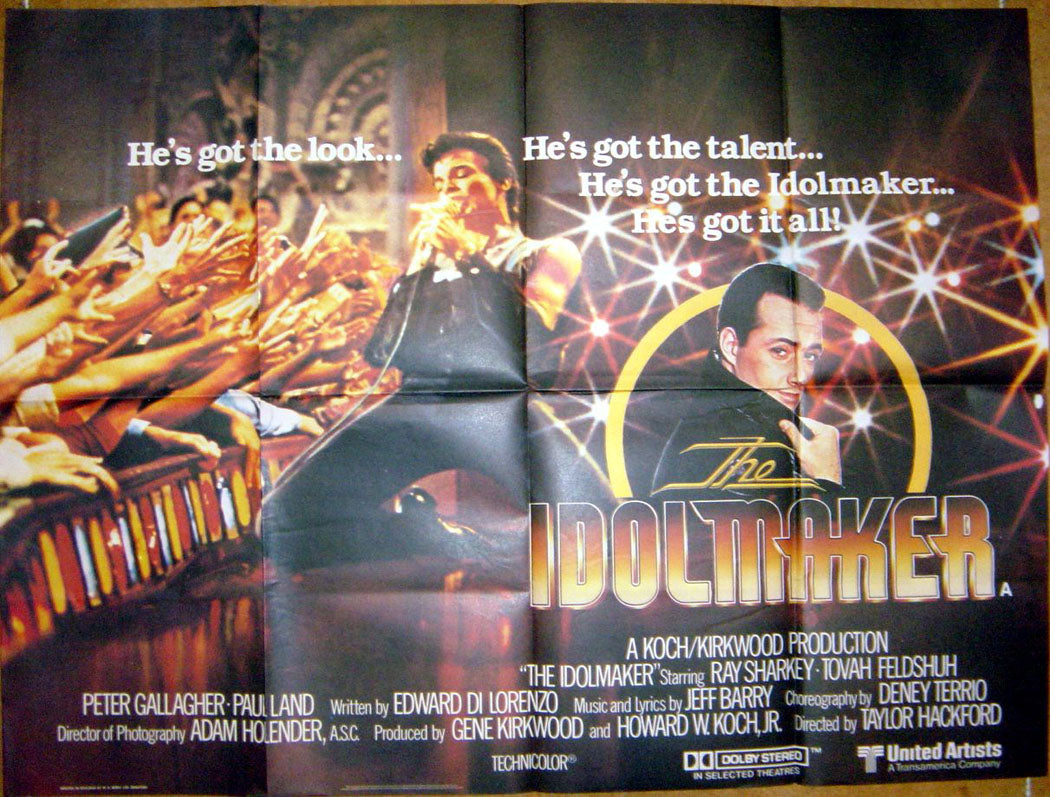 The Idolmaker Original Quad Movie Poster