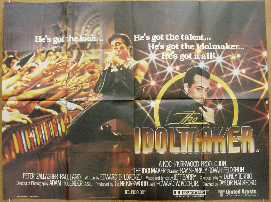 The Idolmaker Original Quad Movie Poster