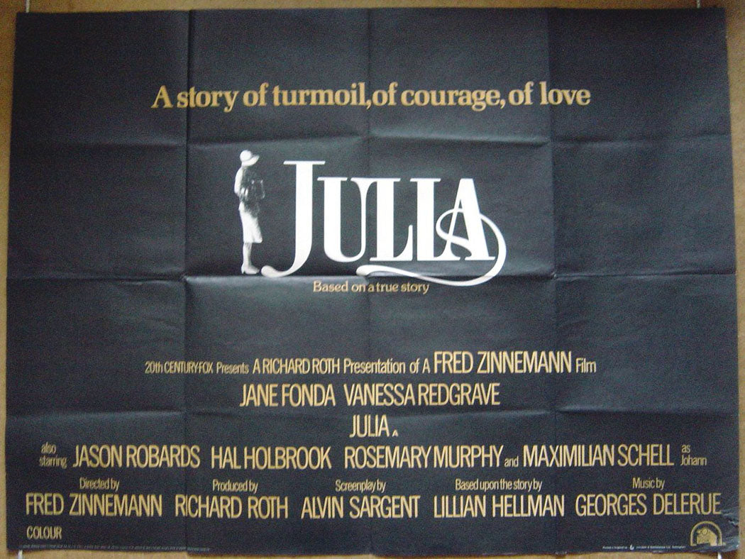 Julia Original Quad Movie Poster