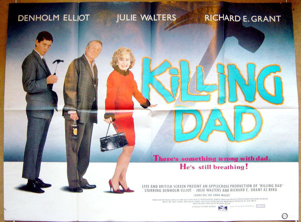 Killing Dad Original Quad Movie Poster