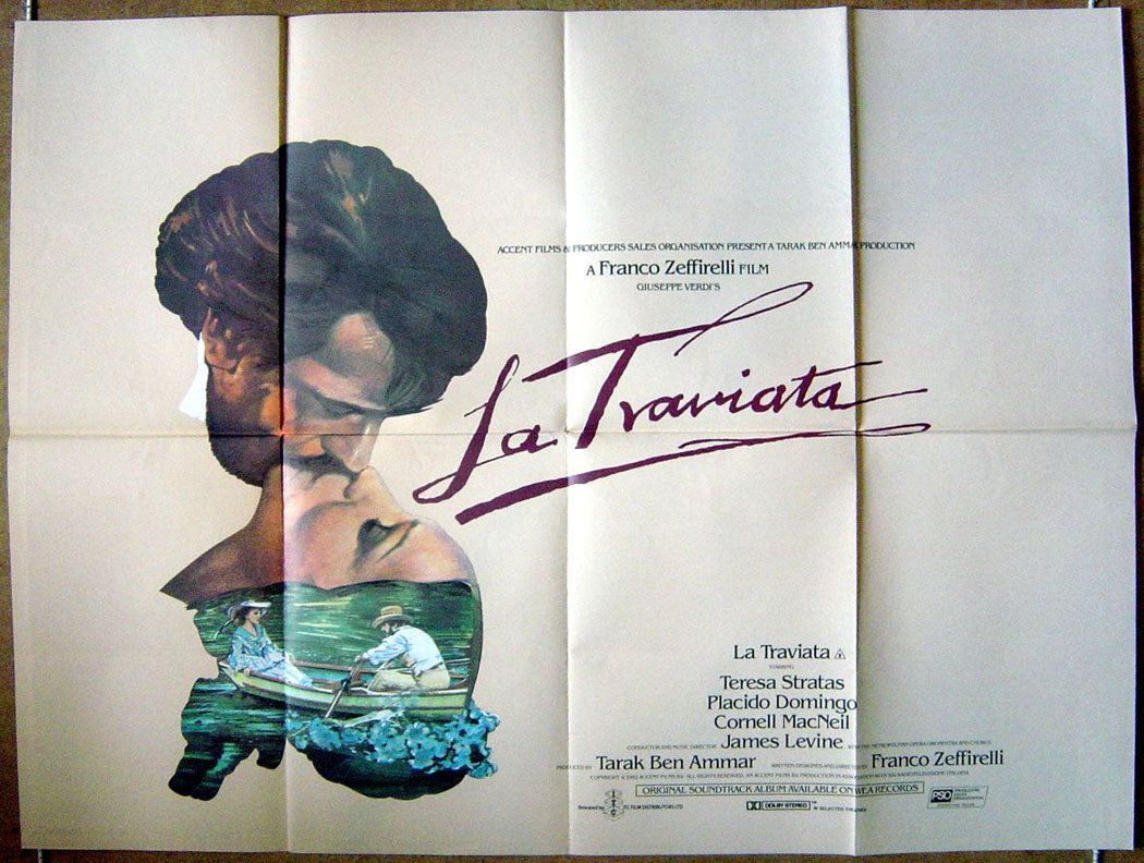 La Traviata Original Quad Movie Poster