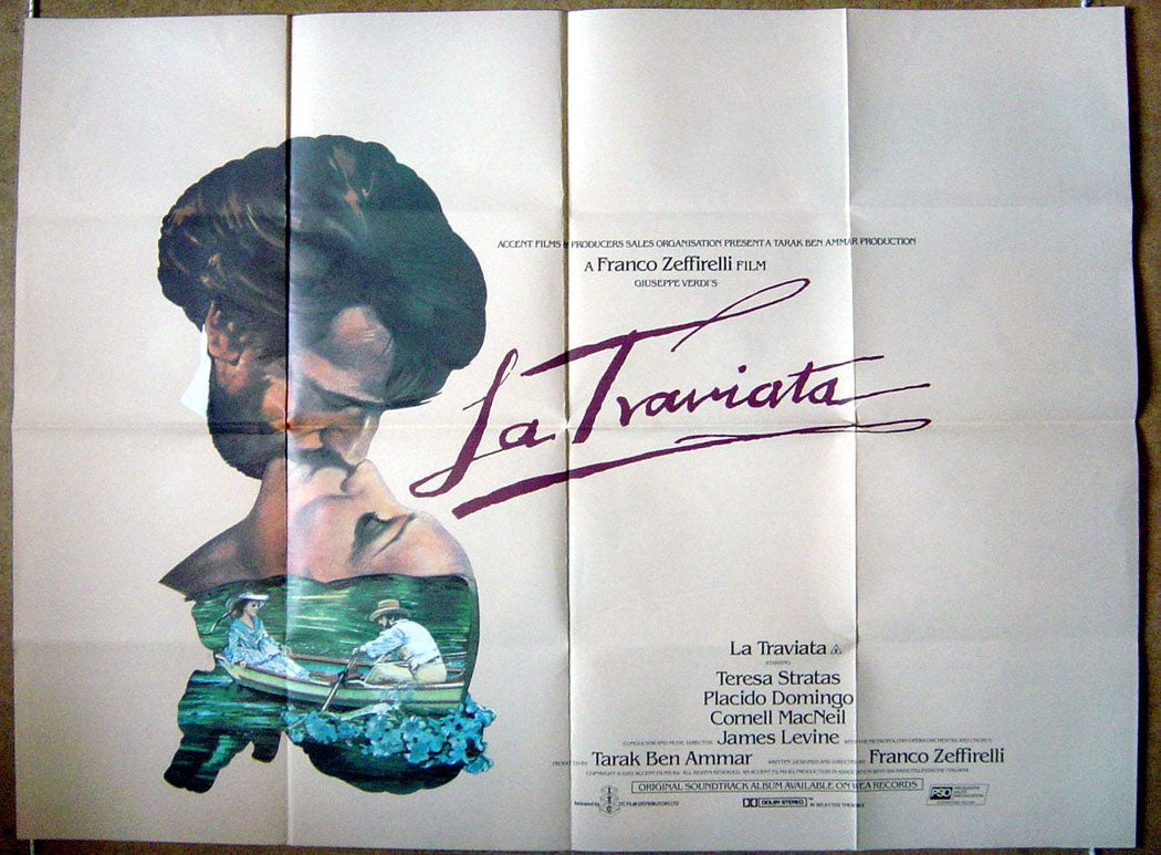 La Traviata Original Quad Movie Poster