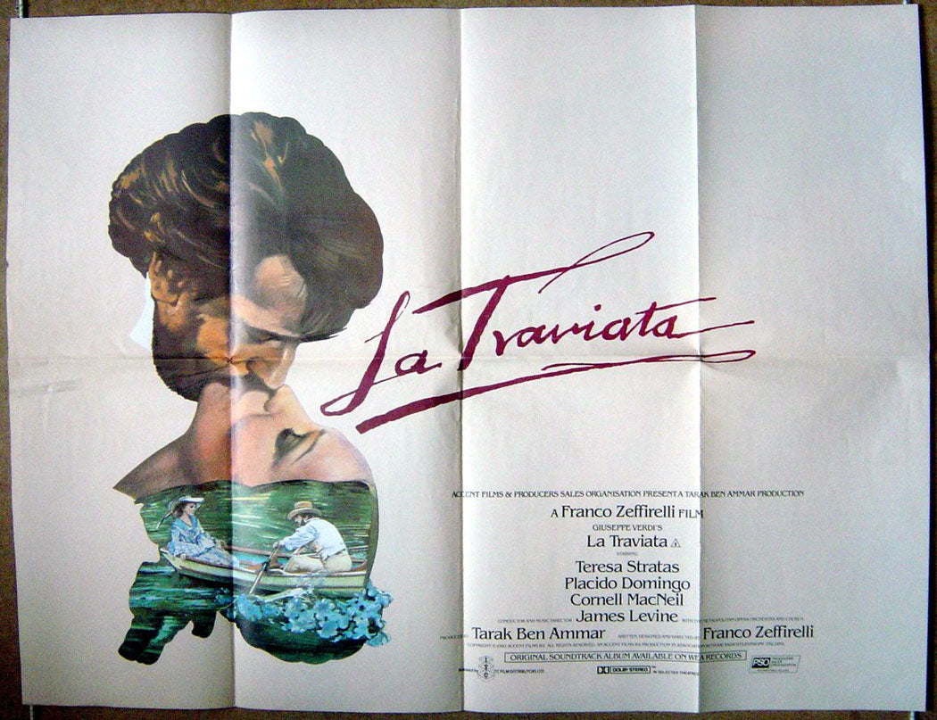 La Traviata Original Quad Movie Poster