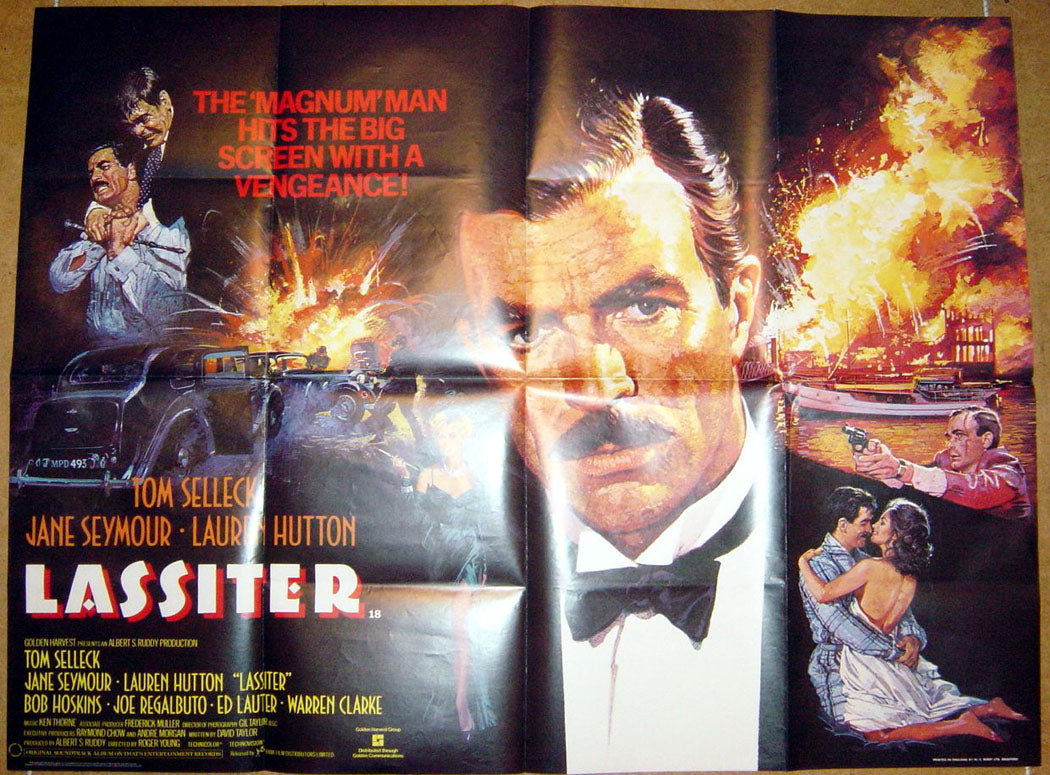 Lassiter Original Quad Movie Poster