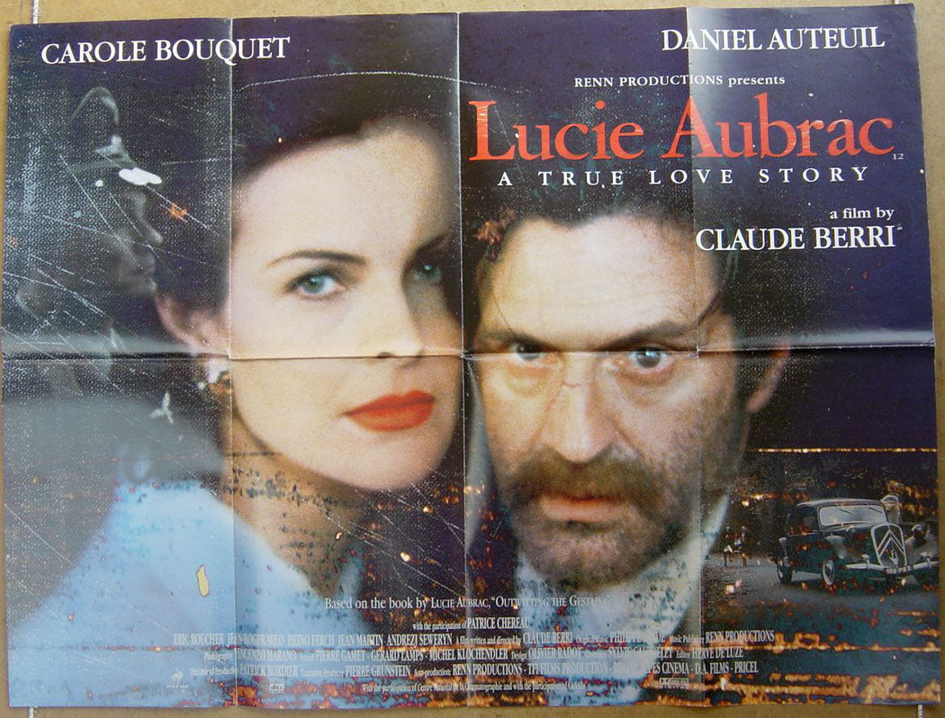 Lucie Aubrac Original Quad Movie Poster