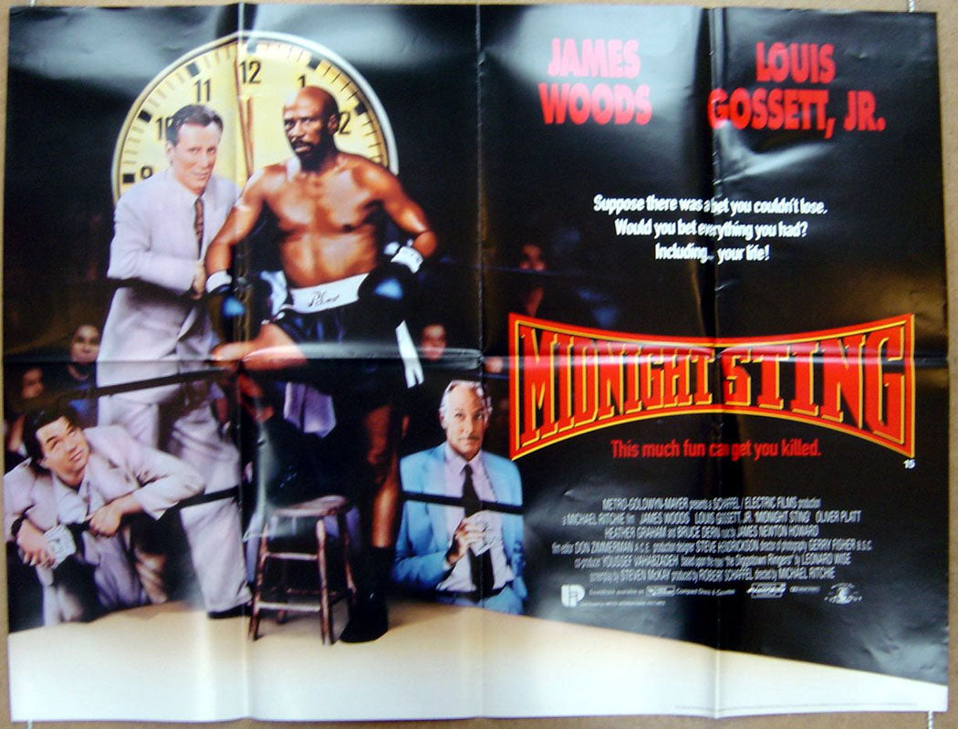 Midnight Sting Original Quad Movie Poster