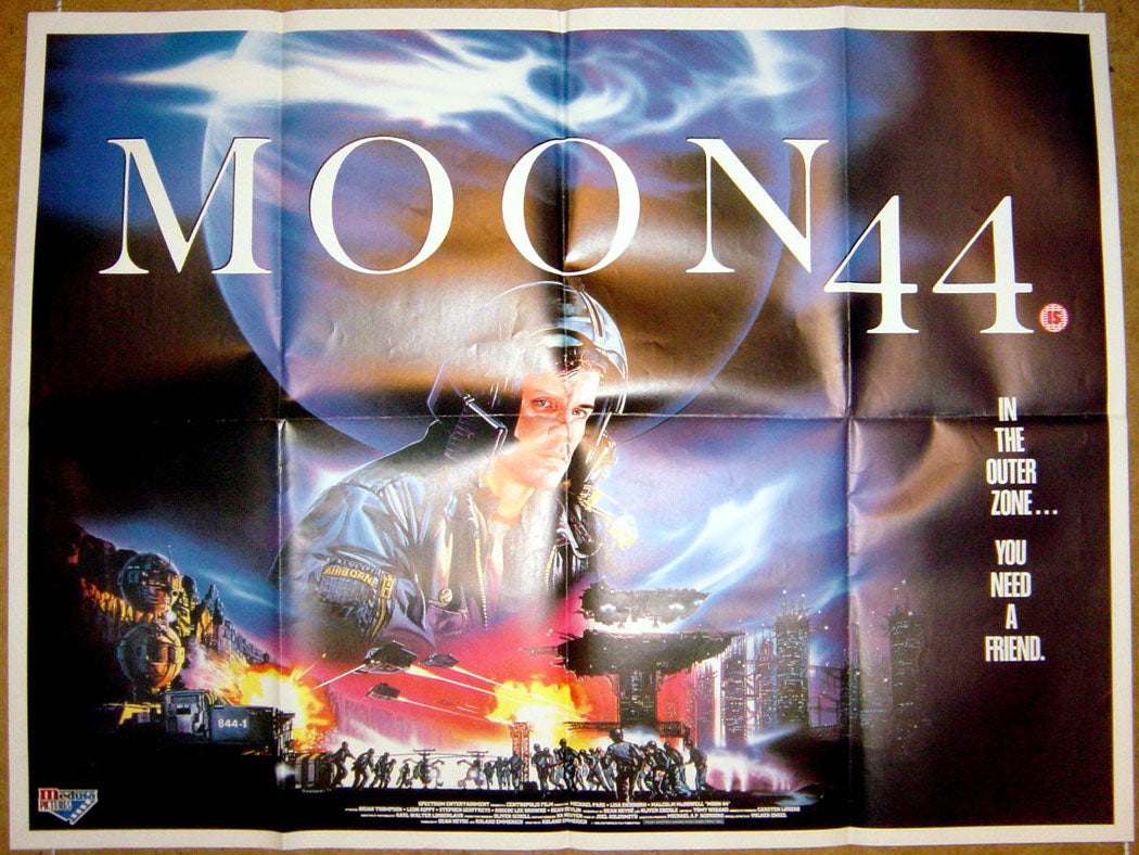 Moon 44 Original Quad Movie Poster