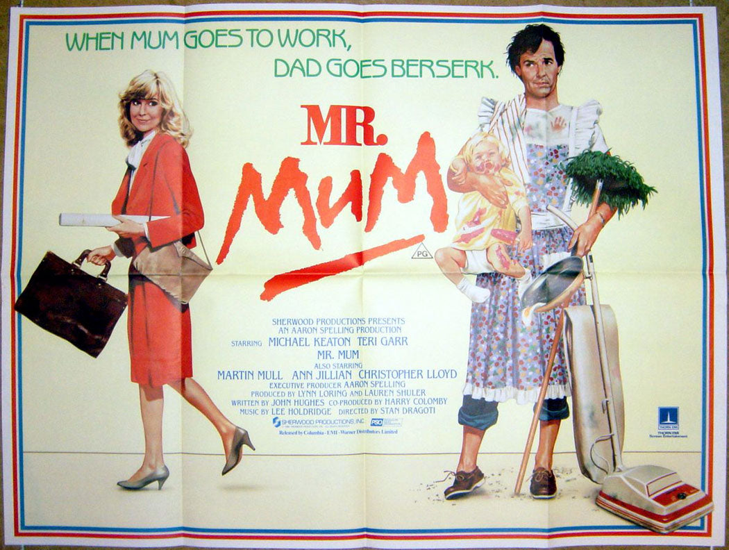 Mr Mum Original Quad Movie Poster