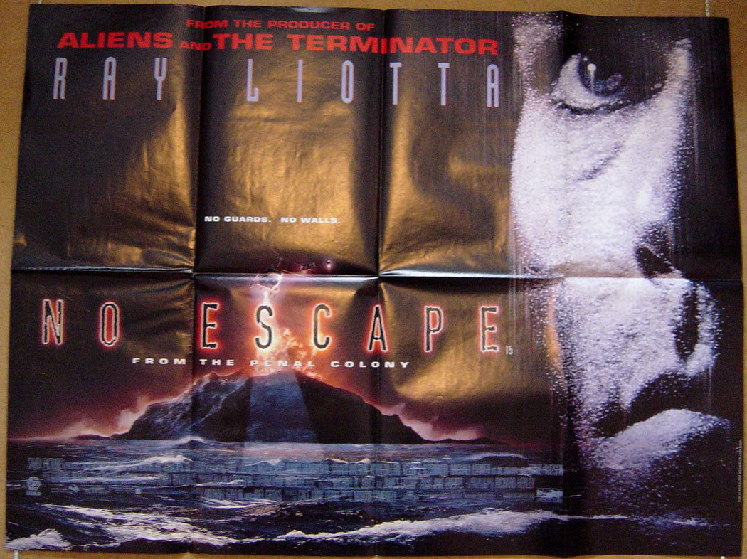 No Escape Original Quad Movie Poster