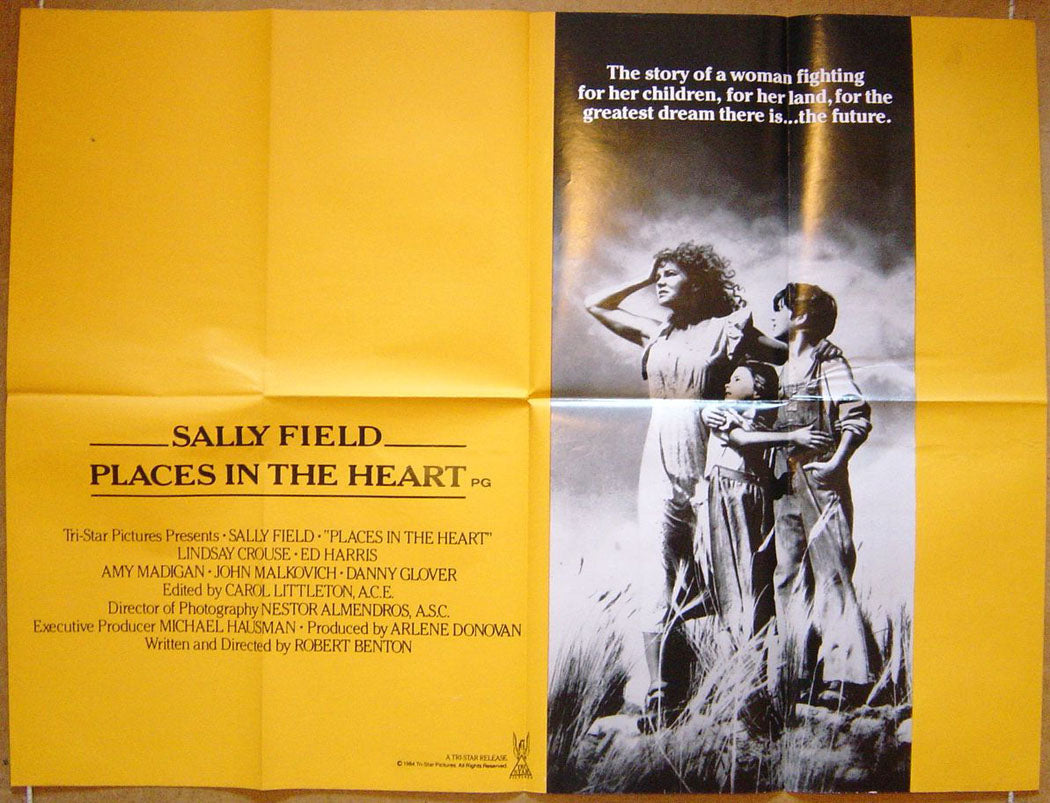 Places In The Heart Original Quad Movie Poster