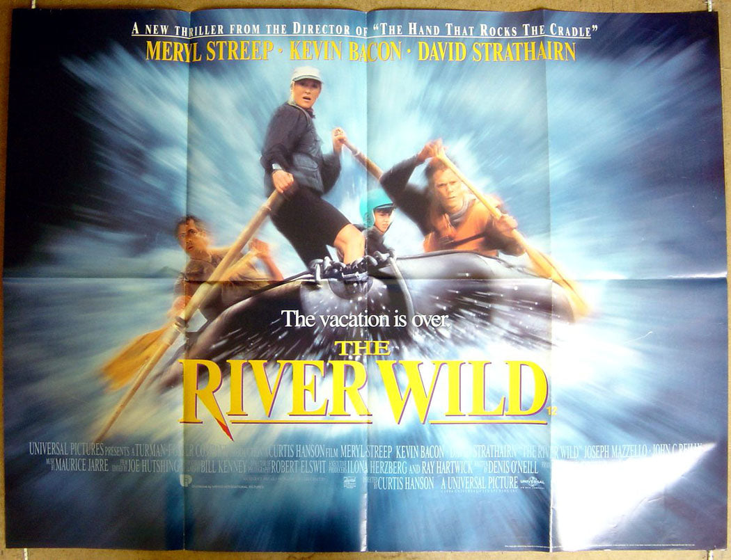 The River Wild Original Quad Movie Poster
