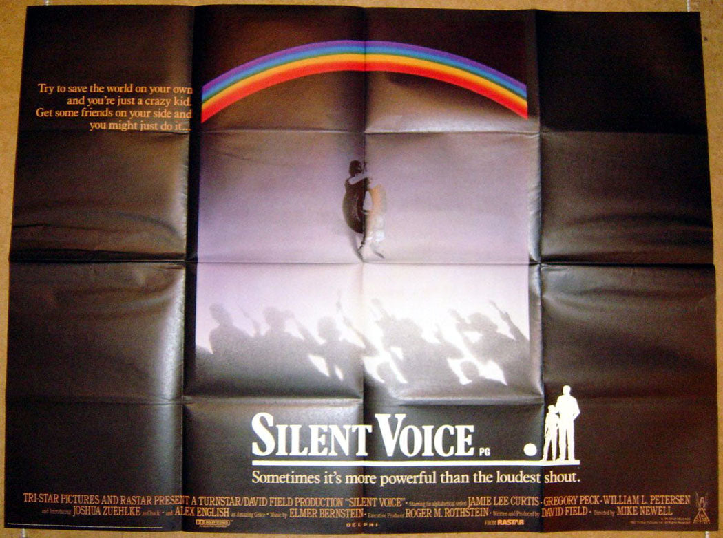 Silent Voice Original Quad Movie Poster