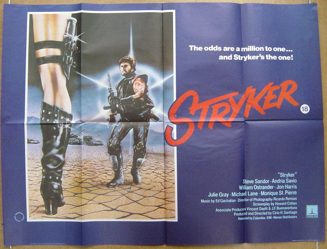 Stryker Original Quad Movie Poster