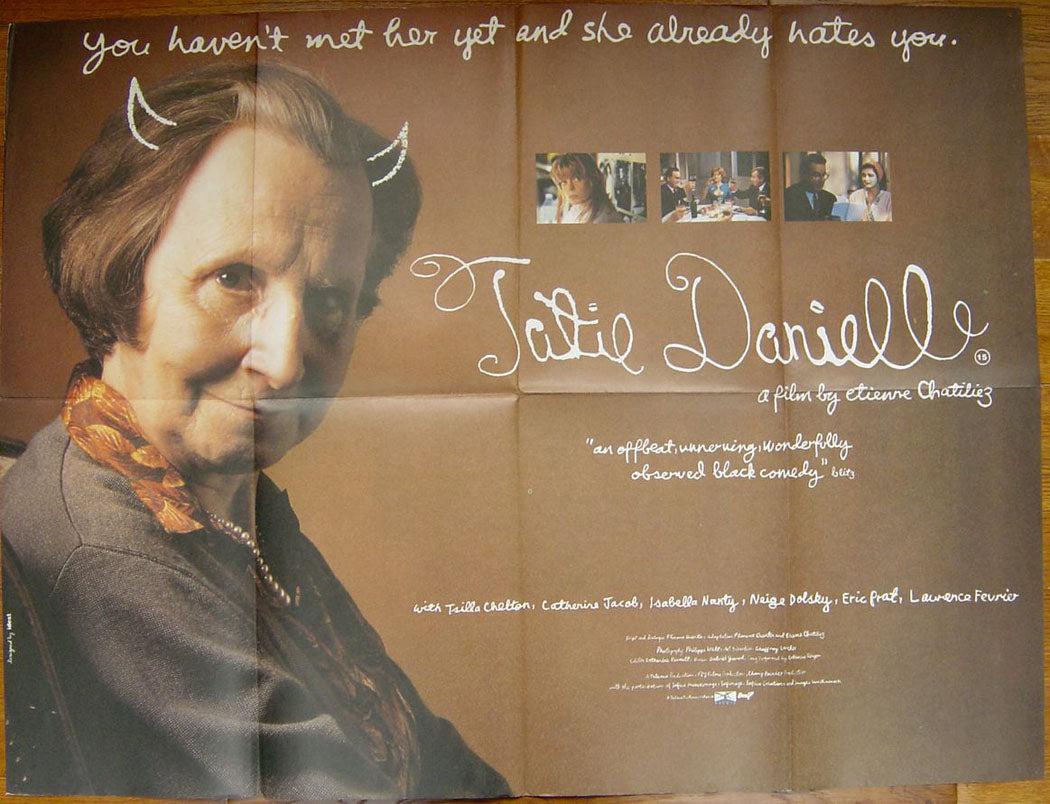 Tatie Danielle Original Quad Movie Poster