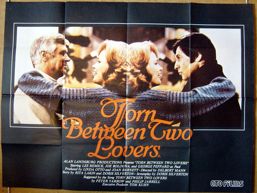 Torn Between Two Lovers Original Quad Movie Poster