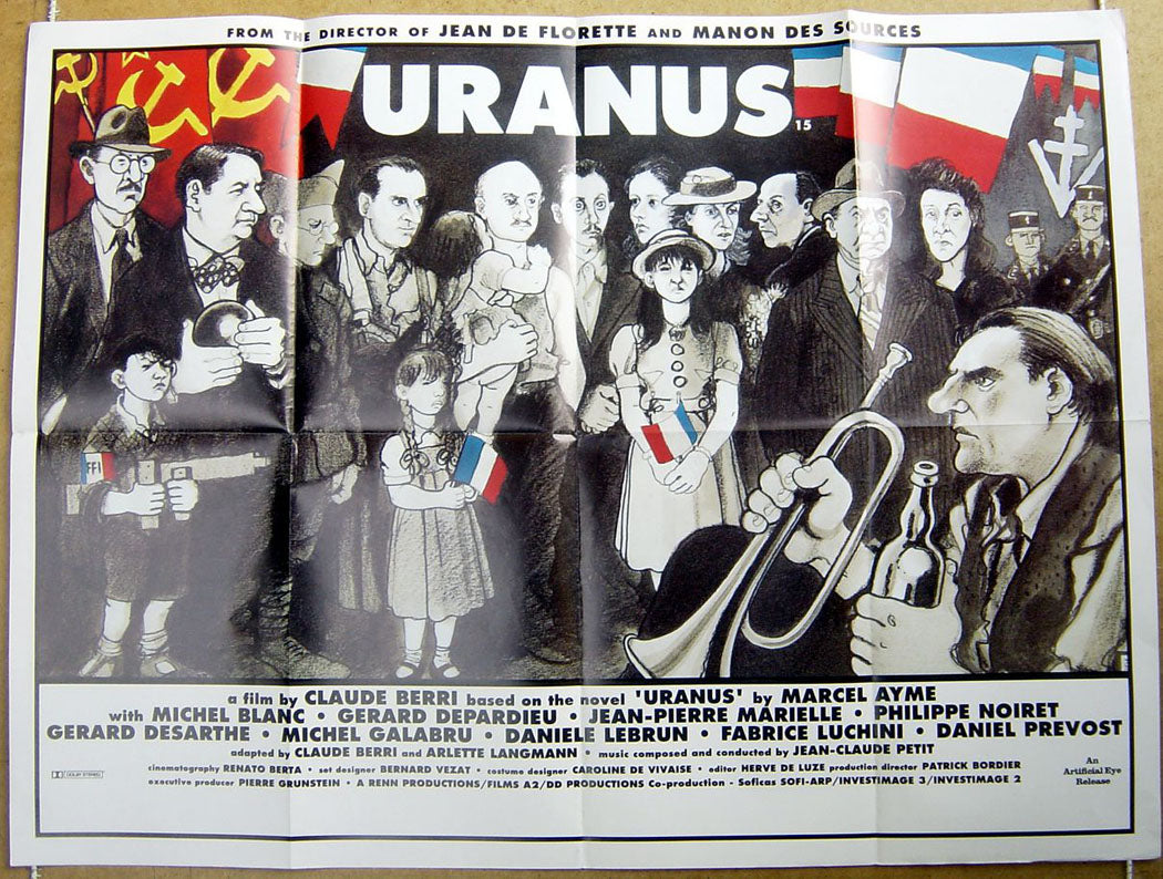 Uranus Original Quad Movie Poster