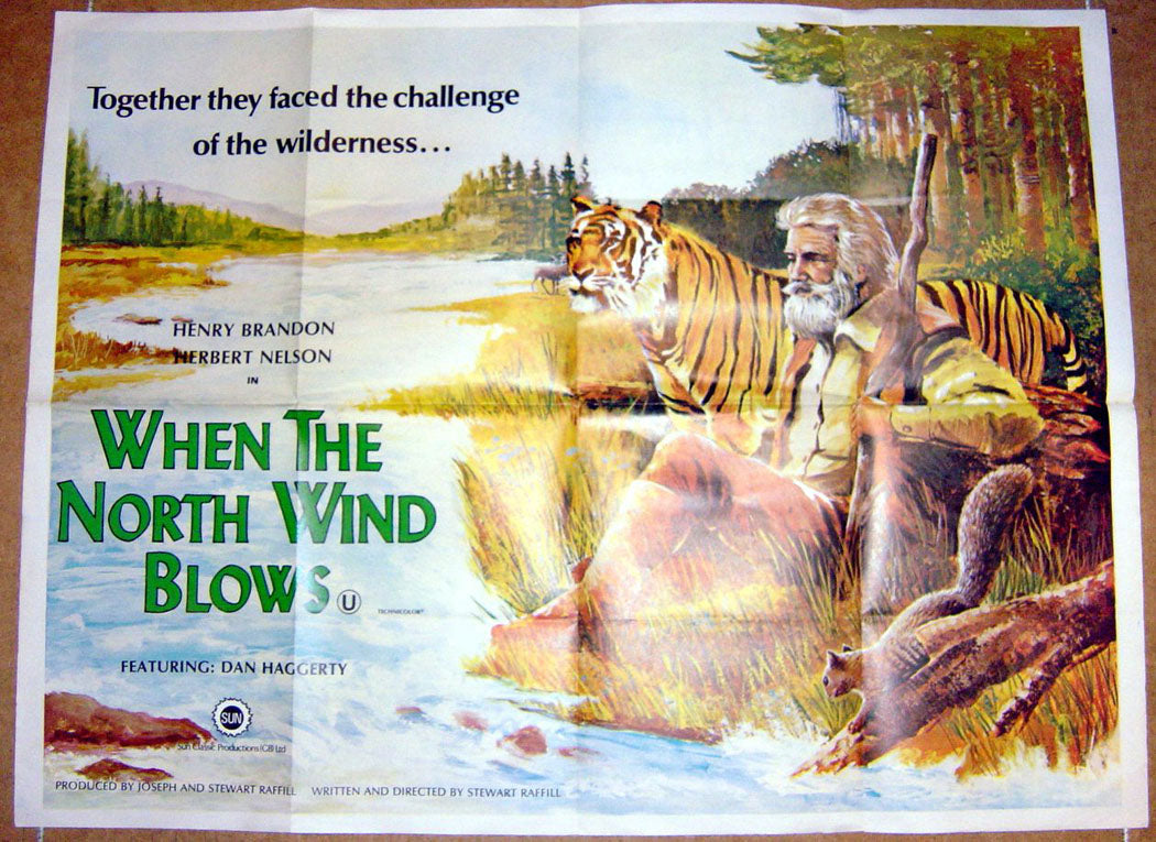 When The North Wind Blows Original Quad Movie Poster