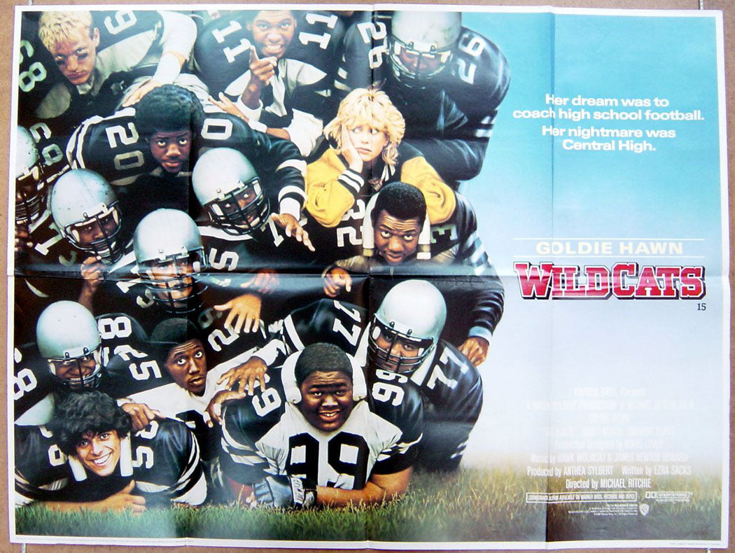 Wildcats Original Quad Movie Poster
