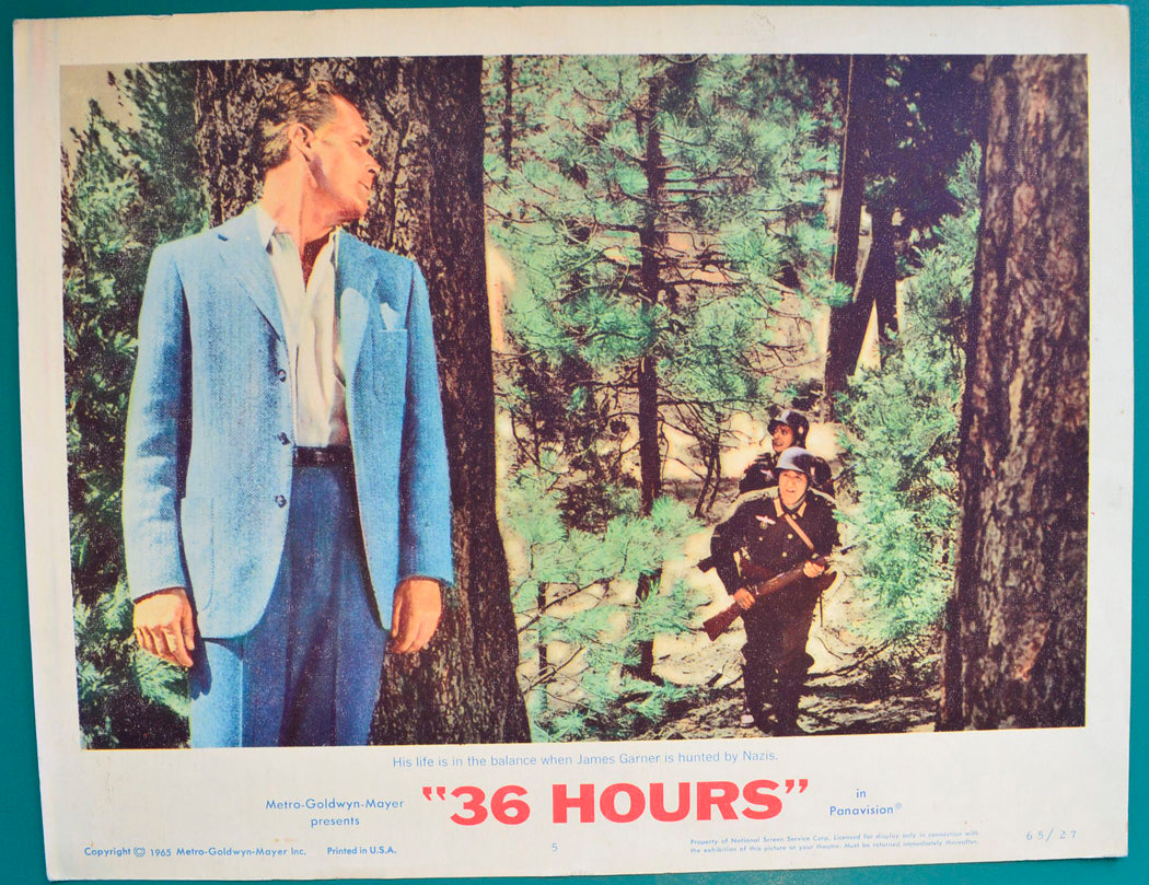 36 Hours (a.k.a. Thirty Six Hours) Original USA Cinema Lobby Card