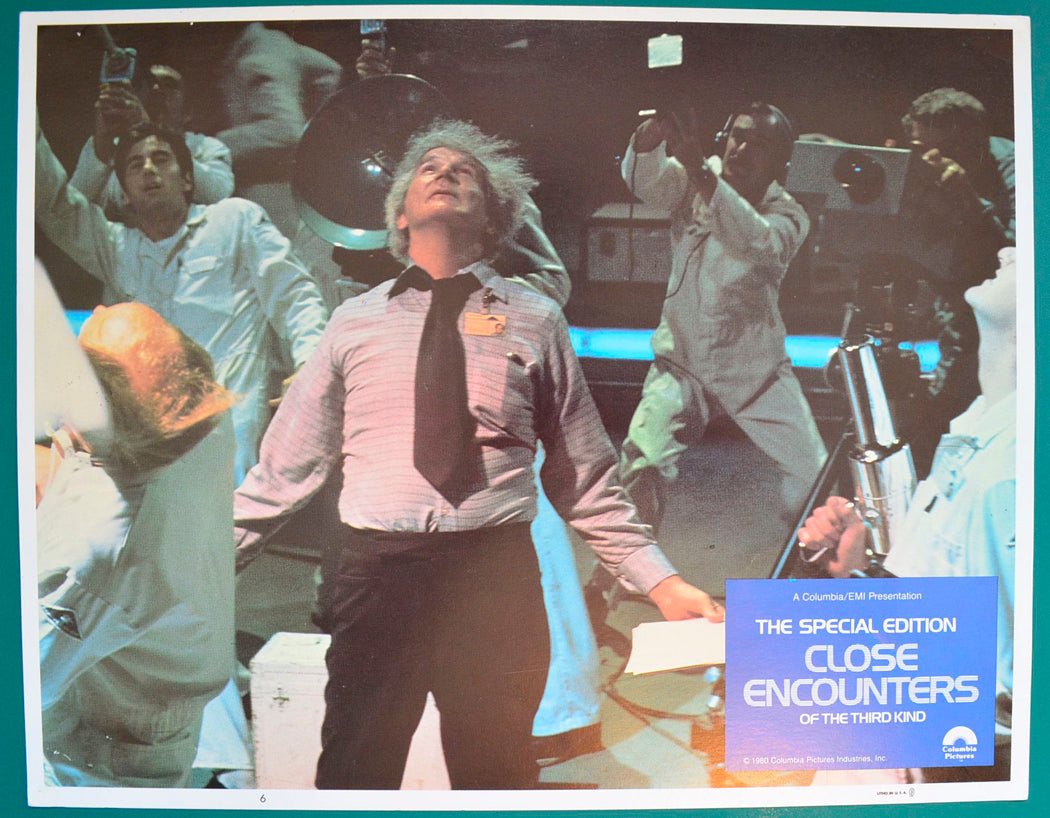Close Encounters Of The Third Kind : The Special Edition Original USA Cinema Lobby Card #6
