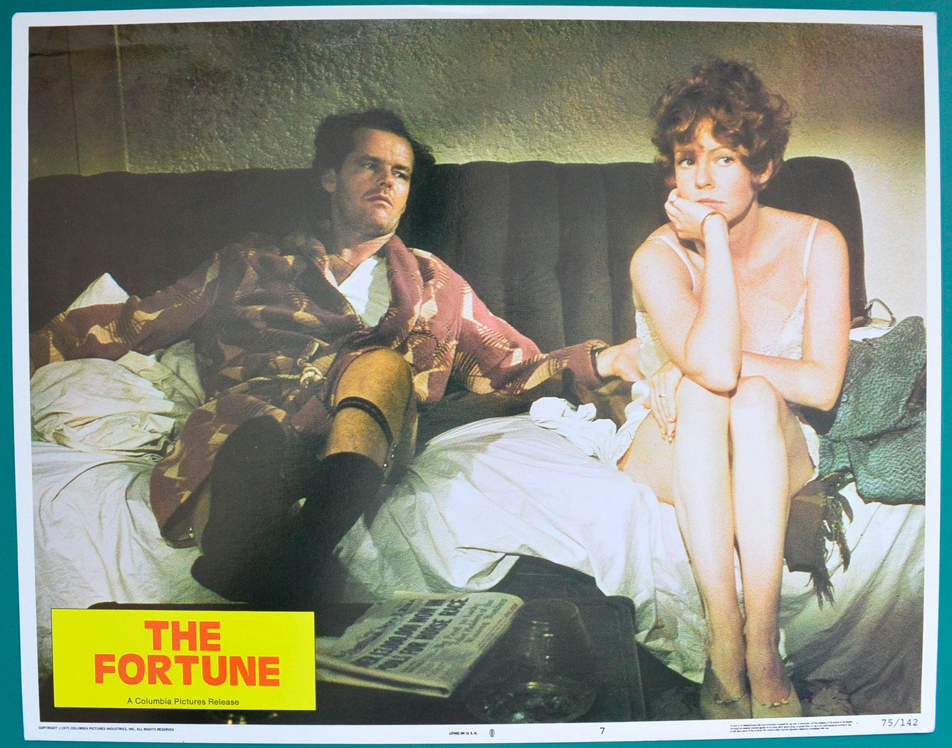 The Fortune Original USA Cinema Lobby Card #7