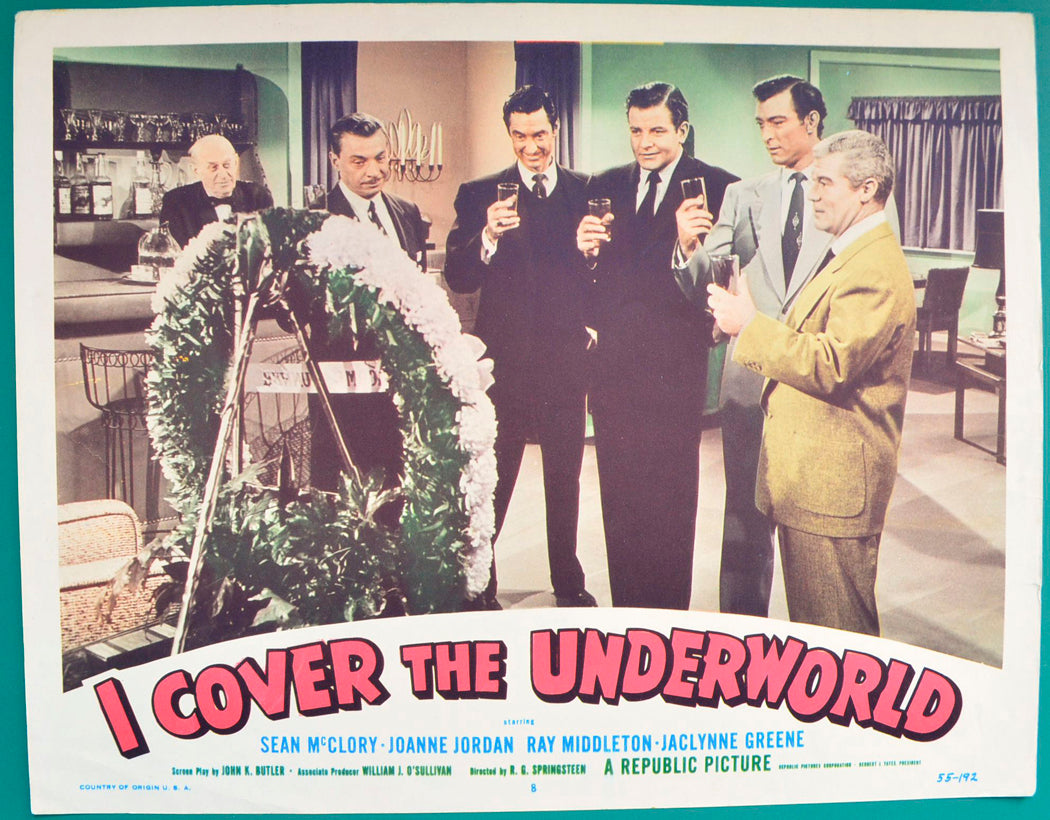 I Cover The Underworld Original USA Cinema Lobby Card #8