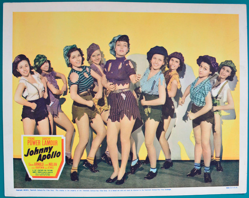 Johnny Apollo Original USA Cinema Lobby Card