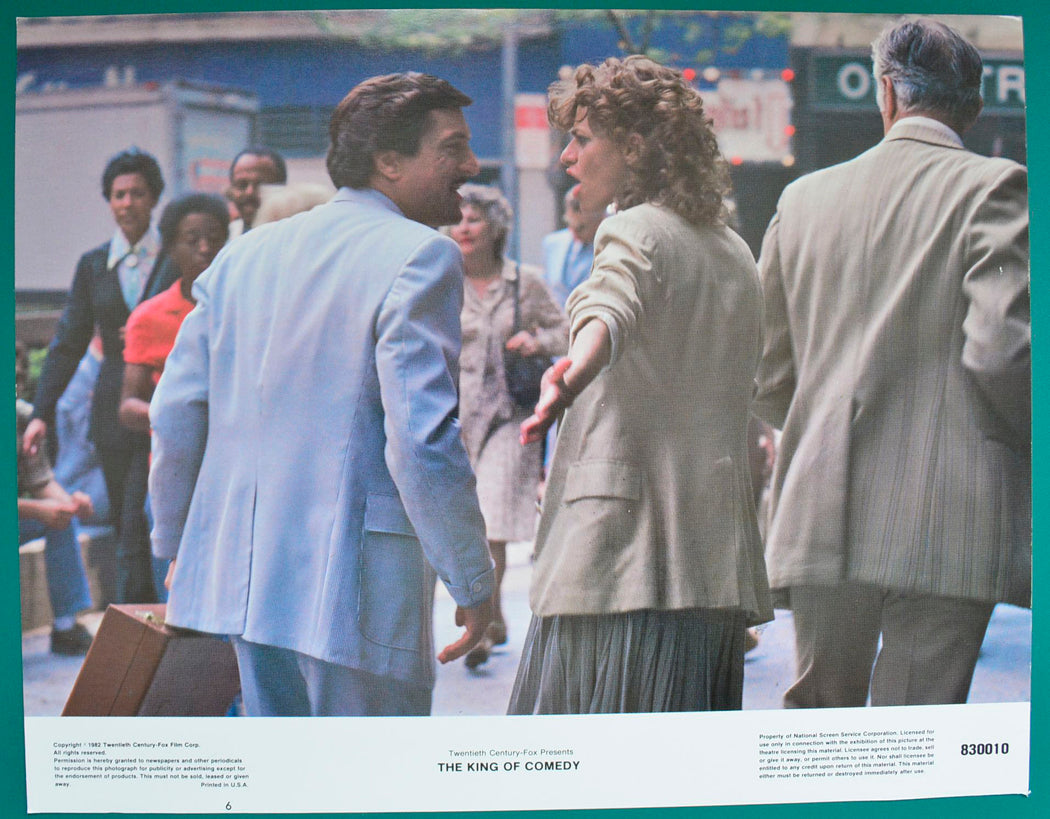 The King Of Comedy Original USA Cinema Lobby Card #6