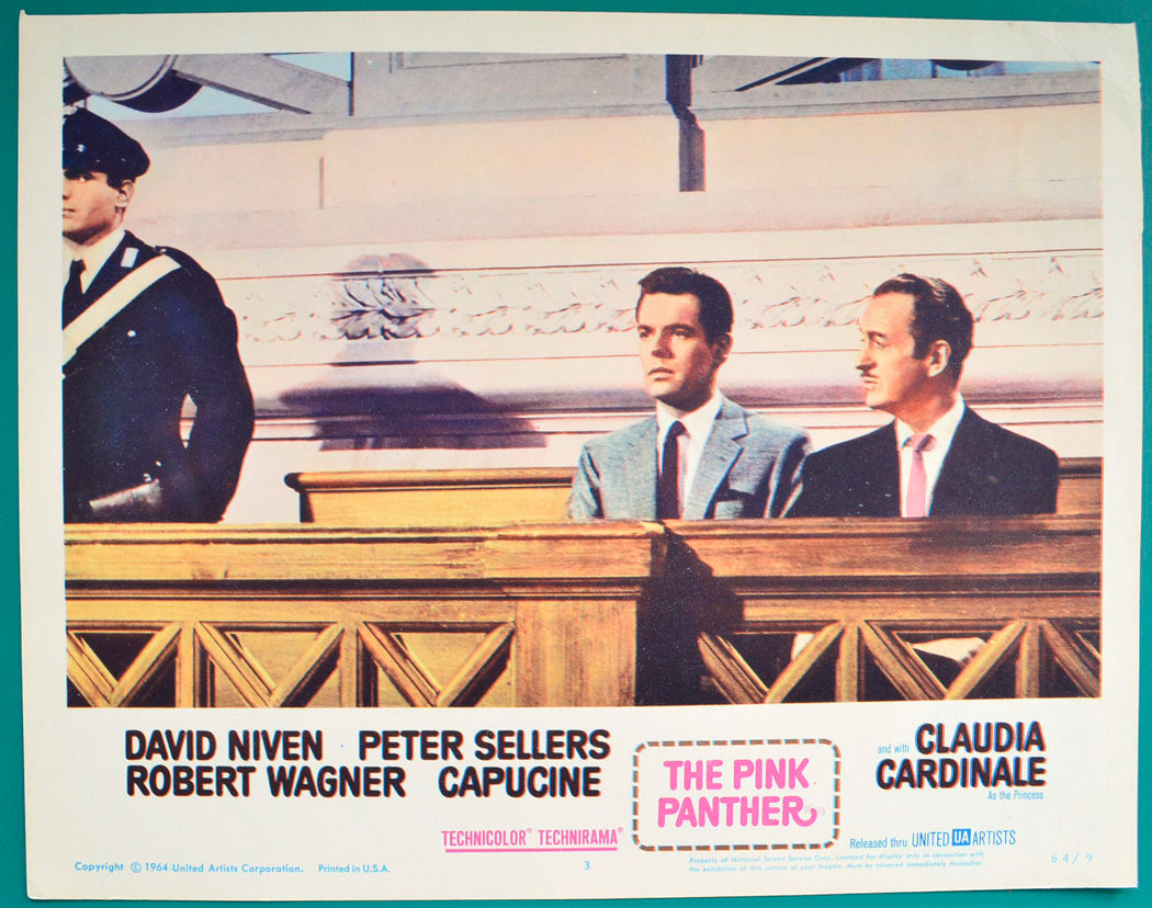 The Pink Panther Original USA Cinema Lobby Card #3