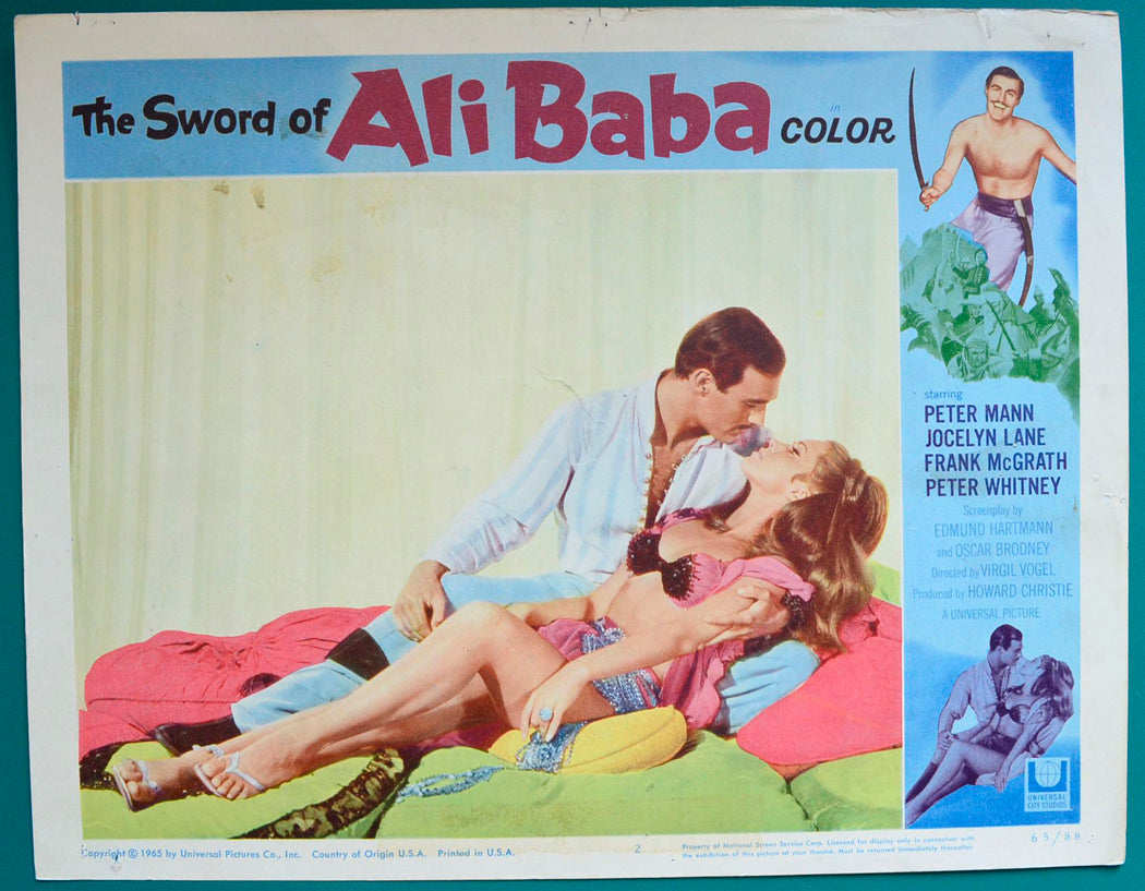 The Sword Of Ali Baba Original USA Cinema Lobby Card #2