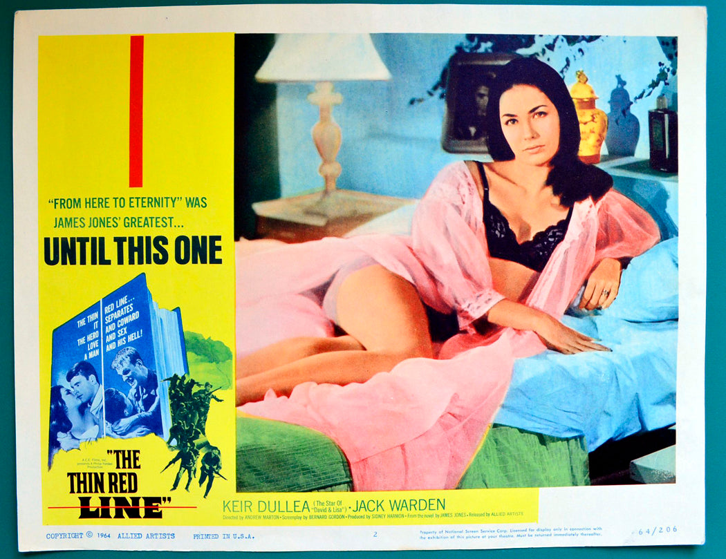 The Thin Red Line Original USA Cinema Lobby Card #2