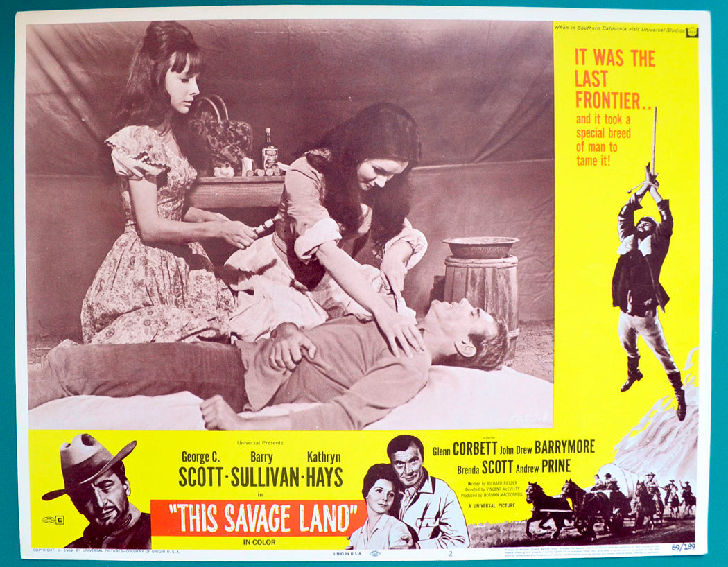 This Savage Land Original USA Cinema Lobby Card #2