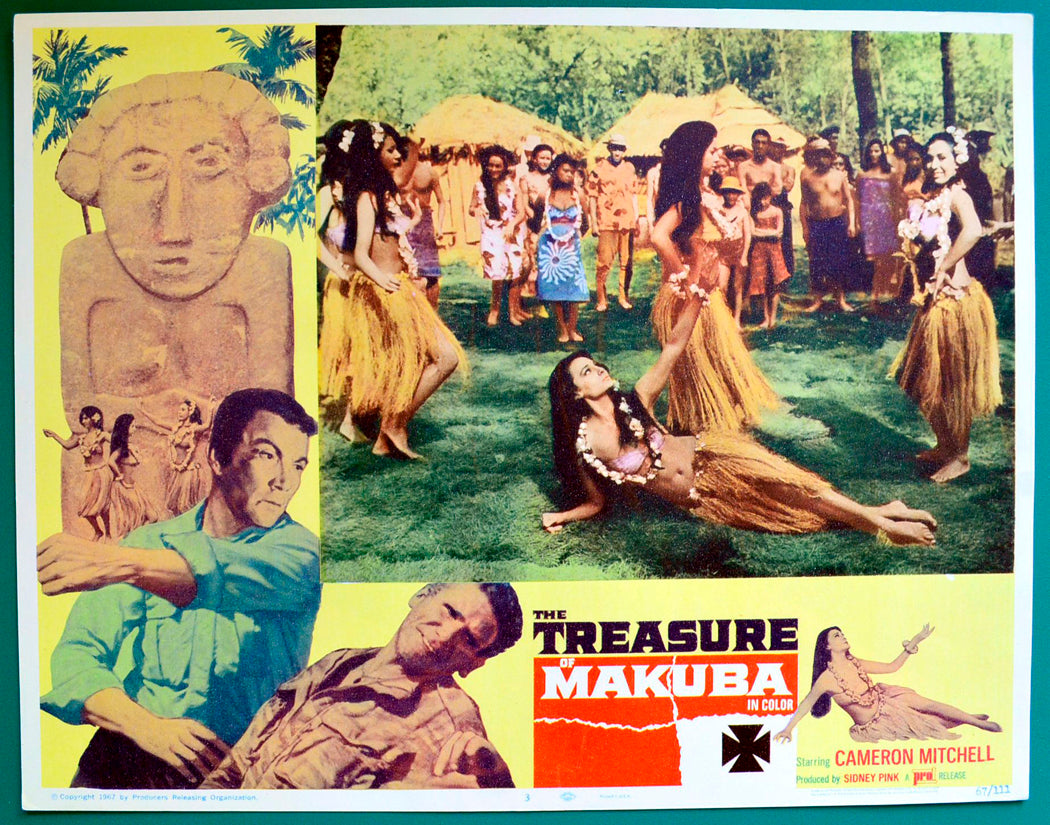 The Treasure Of Makuba Original USA Cinema Lobby Card #3