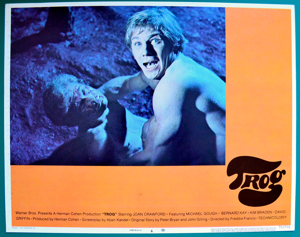 Trog Original USA Cinema Lobby Card #6