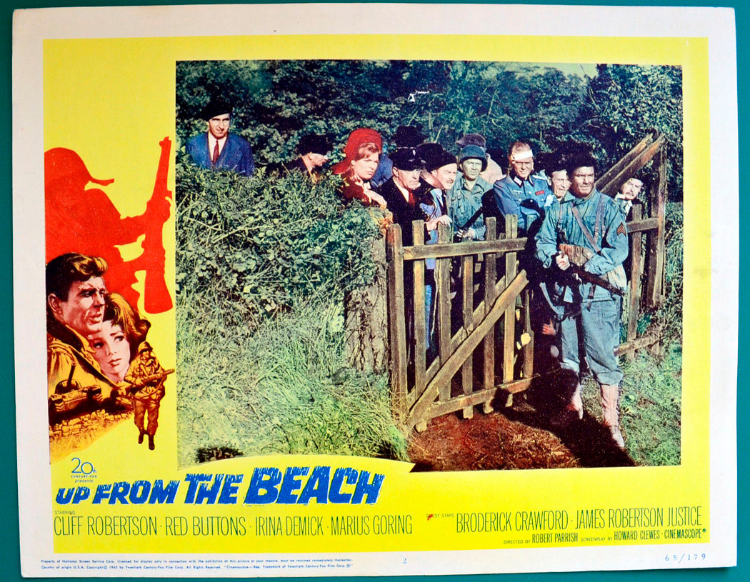 Up From The Beach Original USA Cinema Lobby Card #2