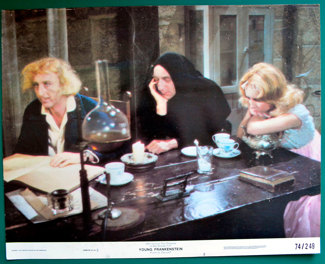 Young Frankenstein Original USA Cinema Lobby Card. (Card Number 2)