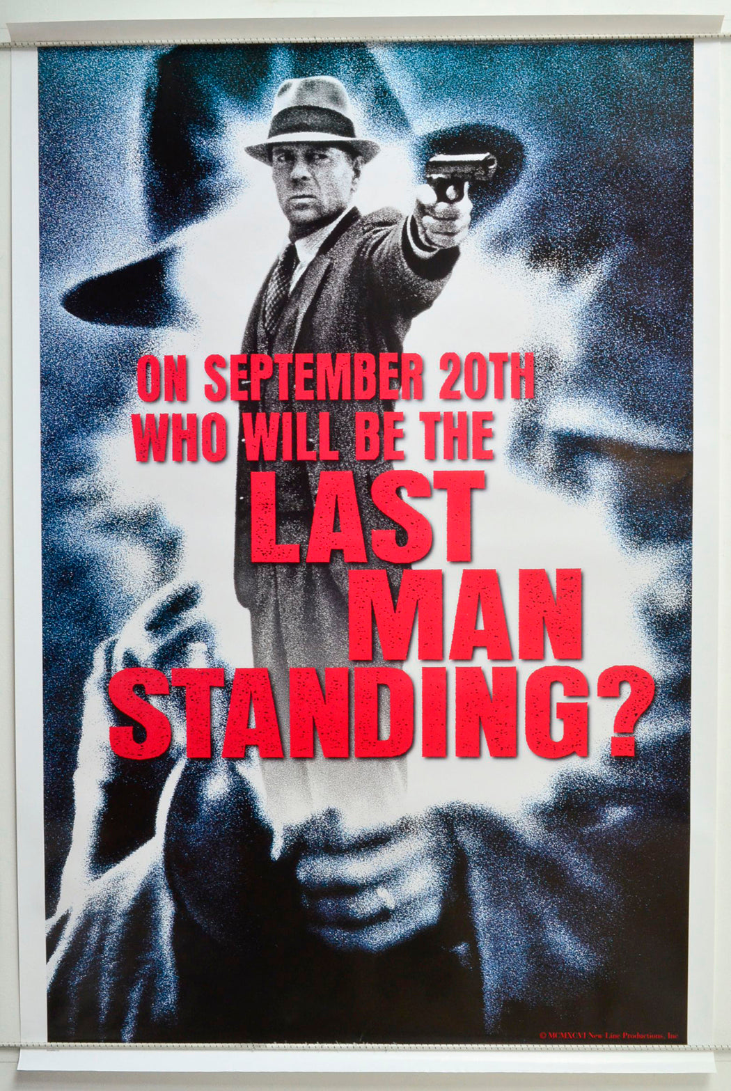 Last Man Standing (Teaser / Advance Version) Original One Sheet Poster - Movie Poster