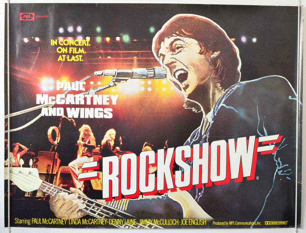 Rockshow (a.k.a. Rock Show) Original British Quad Poster - Movie Poster