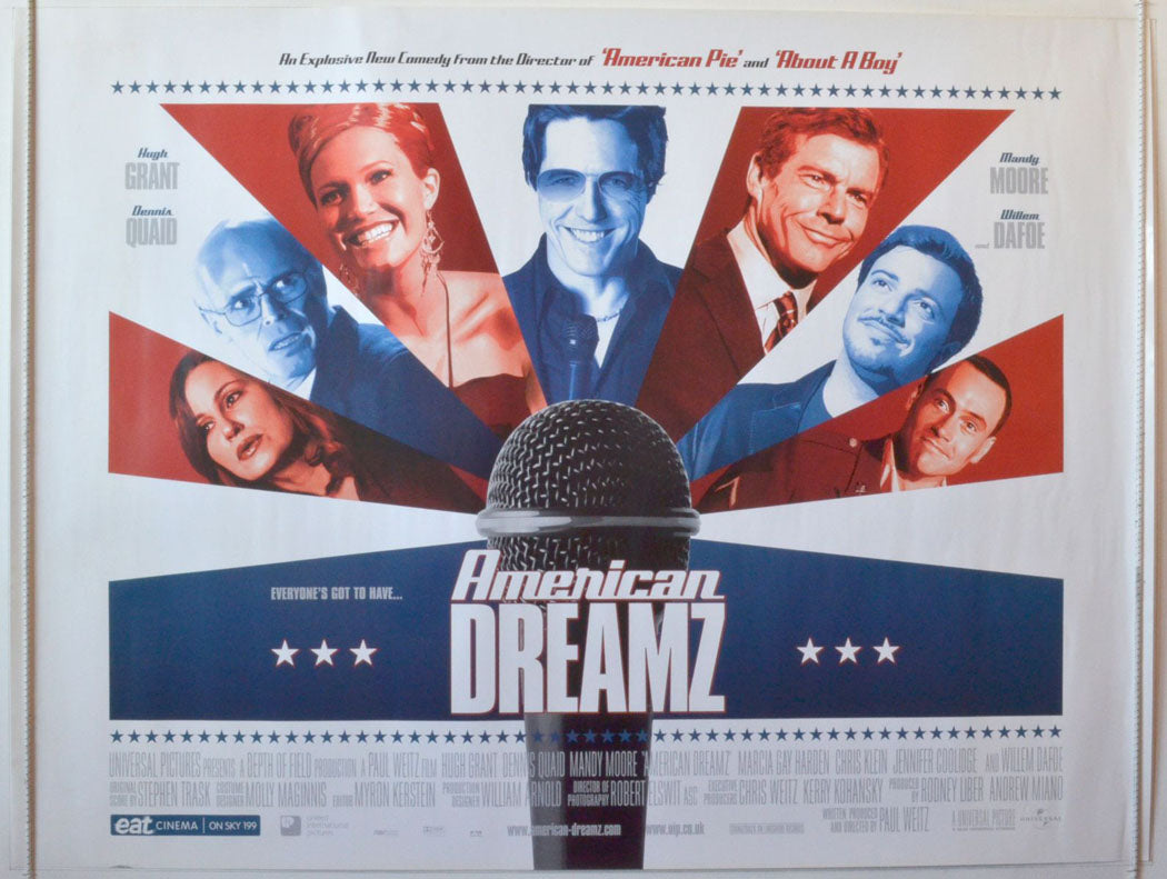 American Dreamz Original British Quad Poster - Movie Poster